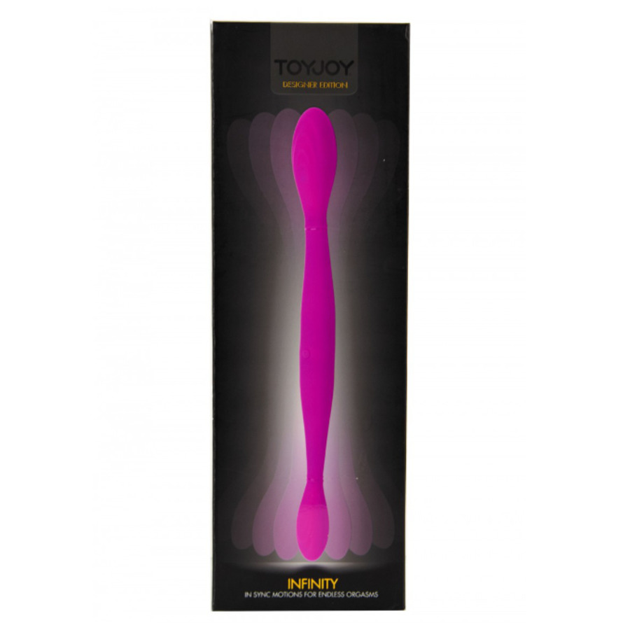 ToyJoy - Infinity Dubbele Vibrerende USB-Oplaadbare Dildo Vrouwen Speeltjes